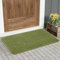 renoazul® Non Slip Kitchen Mats - 50 x 80 cm Washable Rug, Anti Slip Indoor Door Mat, Small Rugs And Mats, Geometric Welcome Mat (Gel Back Rocco Rug - Sage)