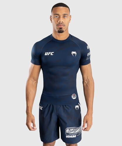 Venum UFC Fusion Fight Week Performance-Rashguard für Herren, kurzärmelig