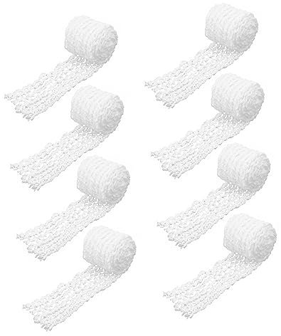 Cabilock 8 Piezas De Redes para Red De Carnicero Cuerda para Hacer Jamón Salchichas Bolsas De Malla