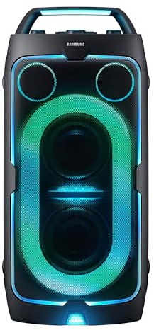 SAMSUNG ST40F Sound Tower Portable Party Speaker with Built-in Battery, Bluetooth, IPX4 Splash Resistant, Directional Sound, Up to 12 Hours Battery Life, MX-ST40F/ZA