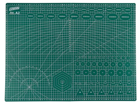 Tapis de découpe auto-cicatrisant A2 45x60 cm pliable, pour découpage, dessin, couture, scrapbooking, artisanat et bricolage