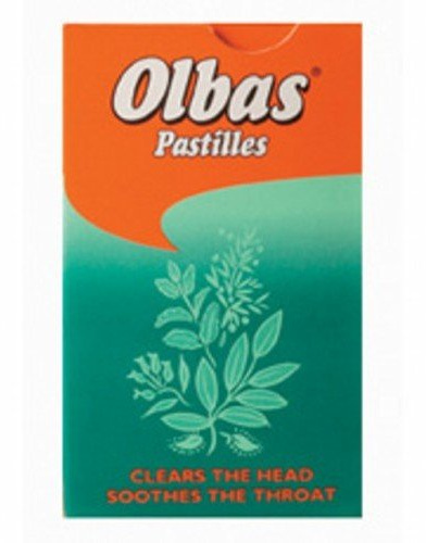 Olbas Pastilles 45g – Pack of 2 – Soothing Menthol & Herbal Throat Lozenges for Congestion, Sore Throat & Cough Relief