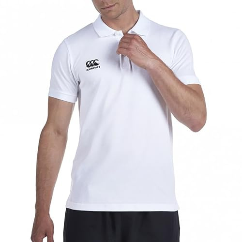 Canterbury Waimak Polo, Hombre, Blanco, 2XL