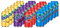 Fanta USA Variety Party Pack of 24 Cans / 4 Flavours