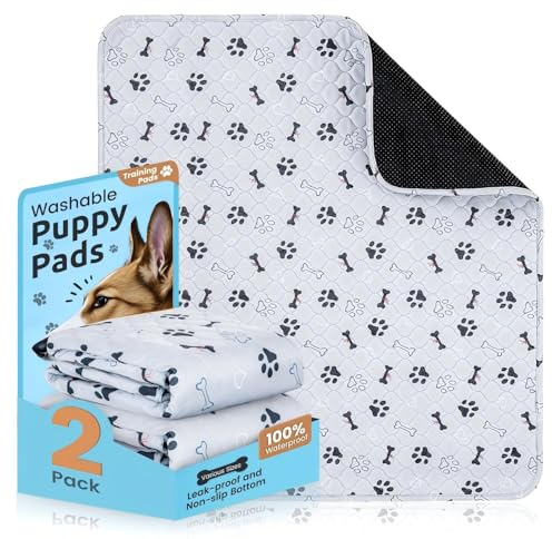 PmakeEorT 2 Pezzi 60x90cm Traversine Lavabili per Cani, Tappetino per Recinto per Cani da Interno, Riutilizzabili Assorbenti Rapidi Tappetini Igienici per Conigli, Criceto