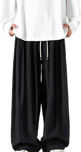 Generisch Tai-Chi-Hosen Komfortabel Atmungsaktiv Tai Chi Kung Fu Hose Lässig und Weich Tai Chi Hose für Herren und Damen Kampfsporthose Kung-Fu-Hose Yoga-Laterne Jogginghose,05,M