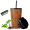 Souvik Tazza Termica Kaffeebecher To Go 360ml Acciaio Inossidabile Doppia Parete Isolata Impermeabile Con Cannuccia Per Bevande Calde & Fredde