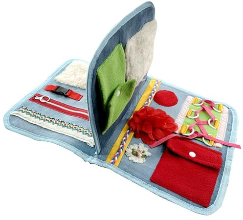 Couverture sensorielle multifonctionnelle pour adultes atteints de démence, jouets sensoriels apaisants et réconfortants pour adultes pour la maladie d'Alzheimer, la démence, Asperger, l'anxiété..