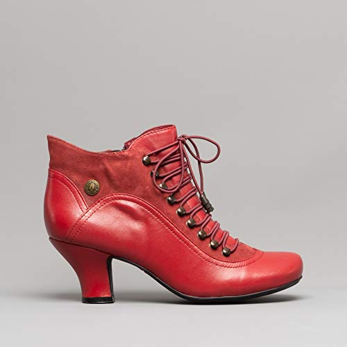 Hush Puppies Women's Vivianna Ankle boots, Red, 8 UK