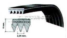 Courroie 1282 J6 Poly-V Rex Electrolux orig.