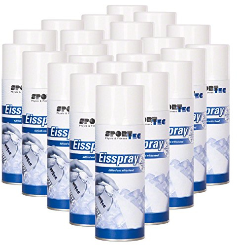 Sport-Tec Eisspray, Kältespray, Kühlspray, Erste-Hilfe-Spray bei Sportverletzungen, Schmerzen und Schwellungen 400ml