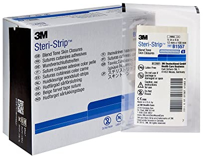 Steri-Strip Closure Flexible Skin Strip .5 x 4 Sterile B1557, 50 Ct