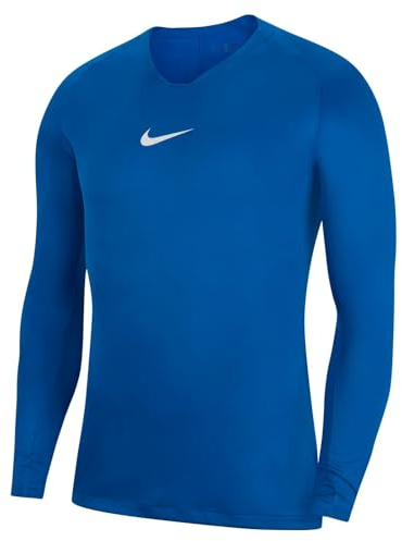 NIKE Mens Dri-fit Park First Layer T-Shirt, Royal Blue/(White), S EU