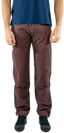 Jeanstrack Turia Pantalon d'escalade Unisexe pour Adulte S Rouge Bordeaux
