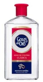 Agua de colonia clásica para toda la familia GOTAS DE ORO 600 ml.
