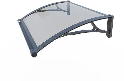 WERKA PRO Marquise Aluminium et Polycarbonate 80 x 100 cm