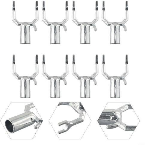 8 Supports de Branches en Alliage d'Aluminium pour Arbres Fruitiers - Protection Anti-Vent pour Jardin - Lot de 8 pour sécuriser et protéger les plantes