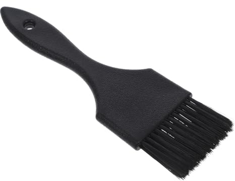 Alipis Pennello per Tinta Chioma Professionale Nero in Abs e Nylon, Facile da Pulire, per Acconciature Fai-da-te e Uso in Saloni di Bellezza