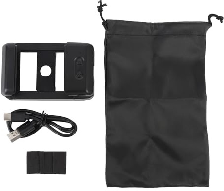 Adaptador de Lente para Teléfono con Luz LED de Relleno, Rosca de 7mm y 37mm, Compatible con Android - Luz Ajustable, Instalación Fácil, para Fotografía Móvil Versátil