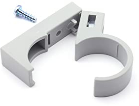 Plattenbefestigung D30 Set, PA-GF,grau ähnlich RAL 7042,bestehend aus Grundkörper undHöhenausgleich,inkl. Halbrundschraube T4x12, stahlverzinkt,Vierkantmutter, stahl verzinkt