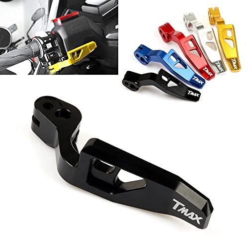 Leva del freno a mano in lega di alluminio per Yamaha TMAX 500 TMAX 530 XP500 XP530 XP500 XP530 accessori (nero)