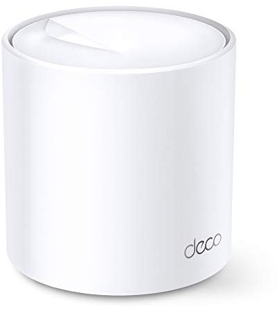 TP-Link Deco X20 Wi-Fi 6 Mesh, Dual Band AX1800, Router and Access Point Mode, 2 Gigabit Ethernet Ports, Replaces Router and Extender, 1 Piece, Compatible with Alexa (Renewed)