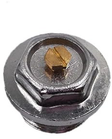 1 ventilación de aire de purga de 1 pulgada, válvula de purga de aire manual del radiador accesorios de repuesto para sistema de calefacción