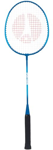 Sport-Thieme Badmintonschläger School | Badminton-Racket für Schulsport, Anfänger u. Kinder | Gehärteter Stahl | Hochwertige Besaitung | nur 120 g | Länge 66 cm | Markenqualität