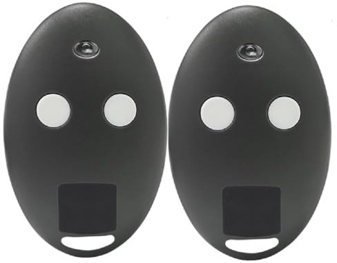Tor-Fernbedienung, Garagentor-Fernbedienung, 2 Stück Fernbedienung MITTO2- Mitto2 M 2-K 433 MHz Rolling Code für automatische Tore