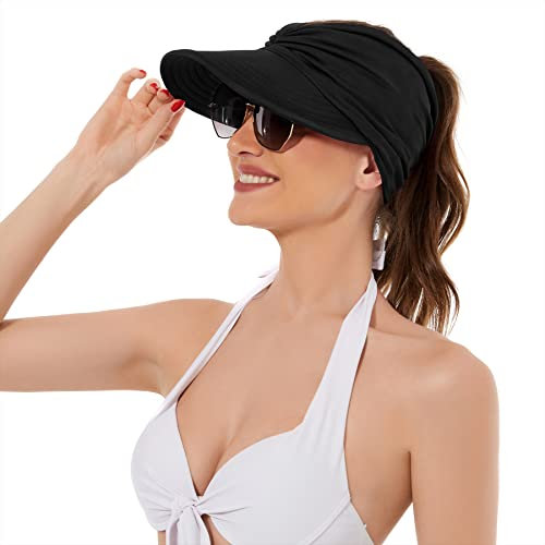 Zando Damen Basecap Sommer Schirmmütze Visor Cap Mit UV Schutz Hut