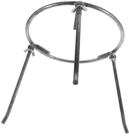 Sosoport Outdoor Tripod for Cooking Campfire Grill Steel Tripod for Camping Hiking Open Fire Bbq Grill Rack Camping Cooking Equipment