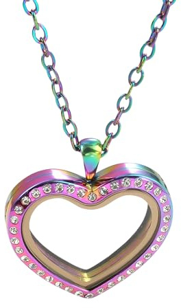 Collar con medallón de corazón de plata de ley 925 para mujer, colgante con foto de forma clásica para pareja, collar con imagen, que sostiene imágenes