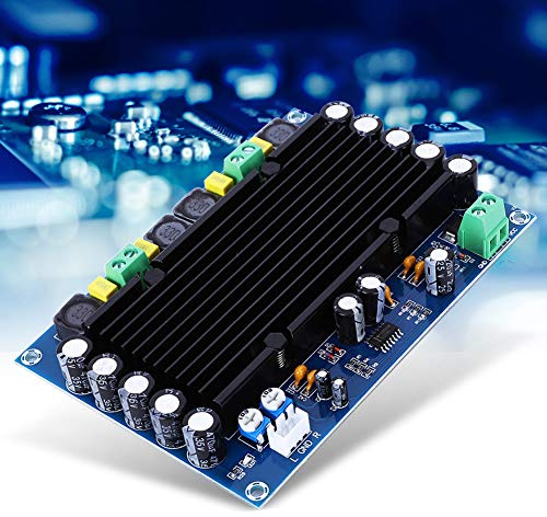 HUSHUI XH-M546 Förstärkarmodul 2-kanals Högeffekts Digital Potentiometer för Bokhylla Högtalare och CRT-TV-apparater