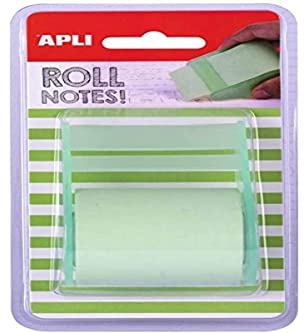 APLI 18191-Haftnotizspender 50 mm x 8 m pastellgrün