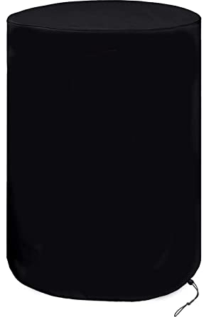Housse pour tonneau de Pluie Ronde - Diamètre -65 Cm, H-95 Cm Housse De Protection Pour Citerne De Pluie, Oxford Résistante Aux Intempéries, Imperméable, Indéchirable, Pour Seaux, Barbecues