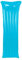 SPLASH! Durable PVC Inflatable Water Lounger Mat - Pool Float with Contoured Pillow, 80kg Capacity, and Dual Air Chambers (Blue)