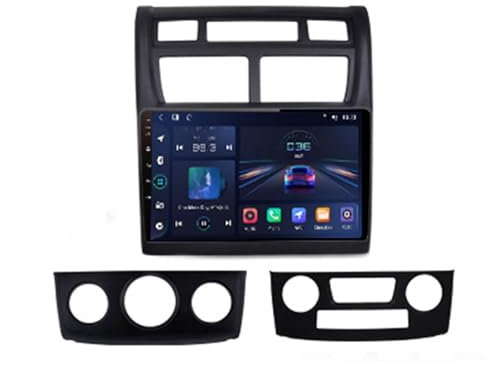 JINFOLI For V1pro AI Voice Car Radio Android Auto Lettore multimediale, for Kia, Sportage 2 2007-2009 Carplay 4G 2din GPS Autoradio Impianto audio stereo per auto(WIFI (1GB 16GB) 1)