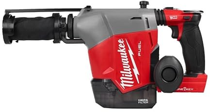 Milwaukee M18FHAFOH16-0X 18v Fuel 16mm Overhead SDS+ Hammer Drill with Integrated Dust Extractor Naked in Case