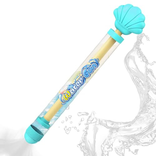 Pistola ad acqua – Pistola ad acqua grande volume per bambini, giocattolo divertente estraibile con design colorato per attività estive e in giardino