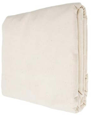 GARVALON Lona Protectora de Algodón 160X400 CM para Muebles y Suelo Lavable y Reutilizable Tela Protectora para Pintores Funda para Muebles para Pintar Protección contra Polvo y