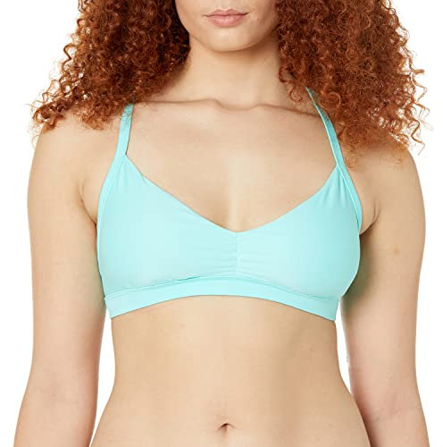 Body Glove Women's Drew Bikini Top Swimsuit with Adjustable Tie Back, Sea Mist, D