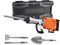 VEVOR Martillo de Demolición 2200 W 1350 BPM Martillo Eléctrico con Cable 1-1/8 con 4 Cinceles Reemplazables Mango Giratorio 360° Rompe Hormigón Antivibración para Cincelar Construcción Fontanería