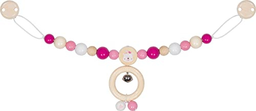 goki 65266 Pram Chain Polar Bear with Clips