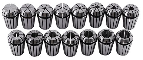 Juego de Pinzas ER20, 15 Piezas Juego de Pinzas ER20 de 1-13 Mm, Portabrocas ER20 de Alta Precisión, para Herramienta de Torneado y Fresado de Grabado CNC, Accesorios