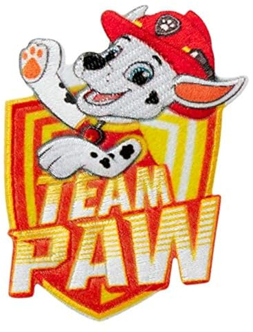 Mono Quick Paw Patrol-applikationer, strykbild, lapp, lapp, Chase Skye Marshall Rocky Team (18152 – Marshall Team)