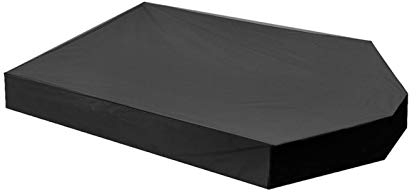 MOVKZACV Bootsförmige Sandkasten-Abdeckung, kleine Sandkasten-Abdeckung, wasserdichte Staub-, Sandkasten-Abdeckung,Bunker-Abdeckung zum Schutz von Sand und Spielzeug vor Verschmutzung.