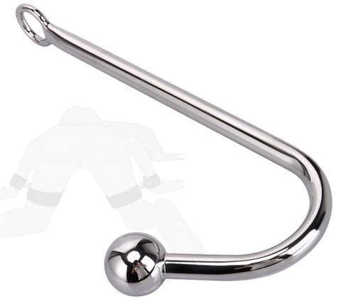 Multi Functional Flexibel Krok Ny Massage Toy B-D-S-M Rostfritt Stål Ball Hook Massage Ball.