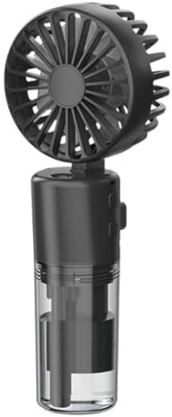 Ventilatore a mano con nebulizzazione 'acqua,Ventilatore a nebulizzazione manuale, Ventilatore a nebulizzazione 'acqua a mano ricaricabile, Ventilatore di raffreddamento portatile pieghevole