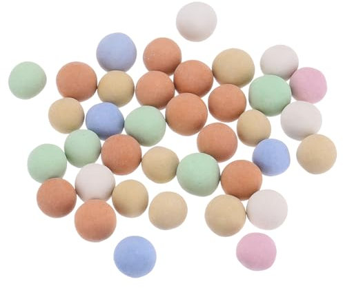QUARKZMAN Piedras de Arcilla 9-10mm 0.22 Lbs Multicolor Jardinería Bolas para Macetas para Cultivo Hidropónico, Suministros de Jarrones, Decoración de Bonsái