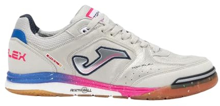 Joma Top Flex Rebound 2512 Indoor, Scarpe da Calcetto Futsal Uomo (Silver White/Fucsia/Royal, Sistema Taglie Calzature EU, Adulto, Numero, Media, 40)
